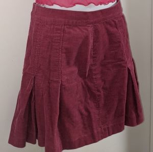 Corduroy Strawberry Cake Skirt